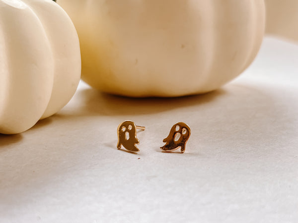 Fall Gold Plated Studs