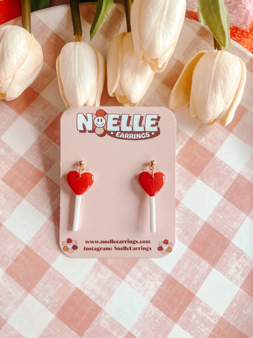 Heart Sucker Earrings