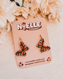 Monarch Butterfly Earrings