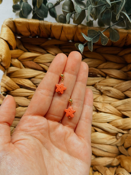Mini Starfish Earrings