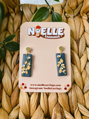 Lemon Vine Earrings