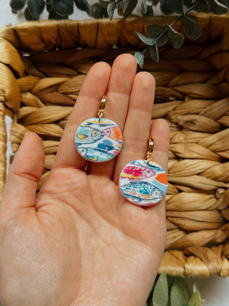 Colorful Fish Drops