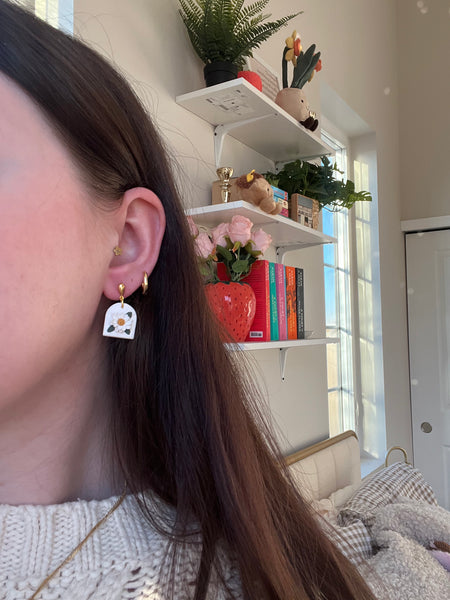 Birth Flower Earrings