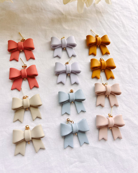 Simple Bow Earrings