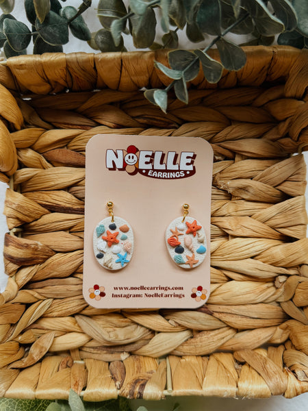 She Sells Seashells Dangles
