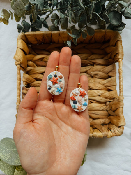She Sells Seashells Dangles