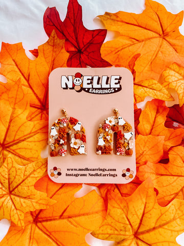 All Things Fall Arch Earrings