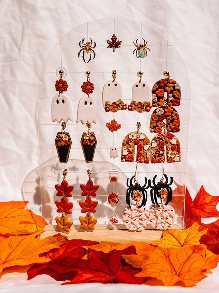 All Things Fall Arch Earrings