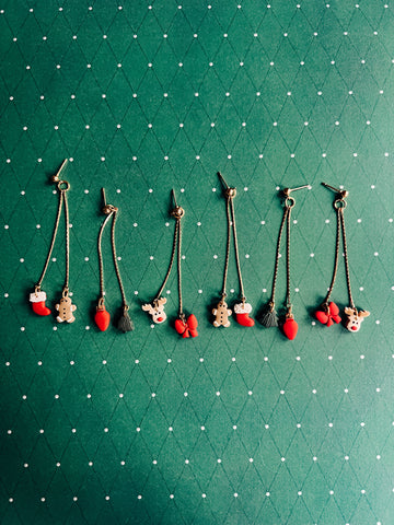 Christmas Dangle Earrings