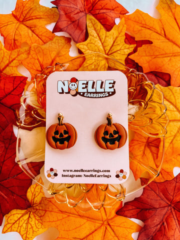 Jack-o-Lantern Earrings