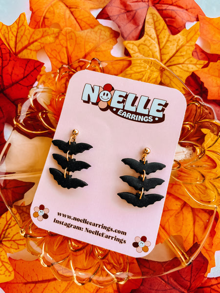 Triple Bat Dangles