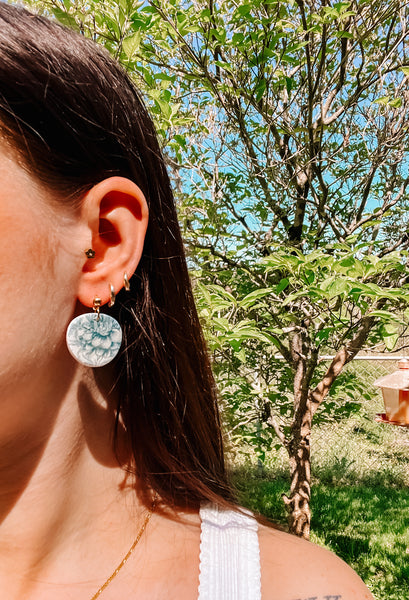 Circle Grandma-Core Earrings