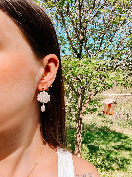 Pearl Shell Earrings