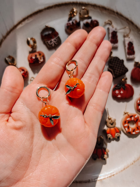 3D Pumpkin Charm