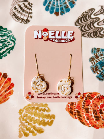 Gold Flake Shell Threaders