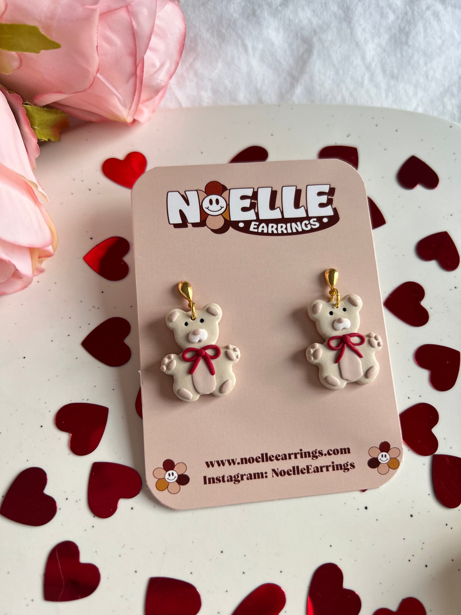 Teddy Bear Earrings