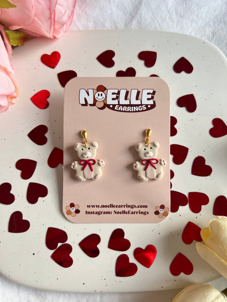 Teddy Bear Earrings