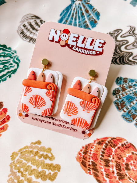 Sardine Tin Earrings