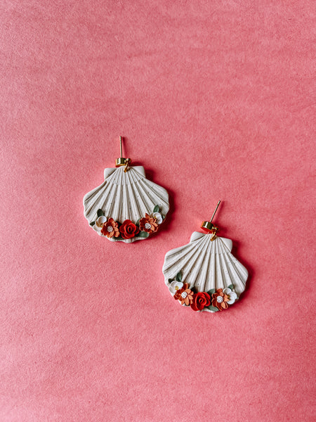 Floral Embellished Shells