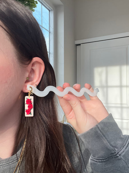 Budding Rose Earrings