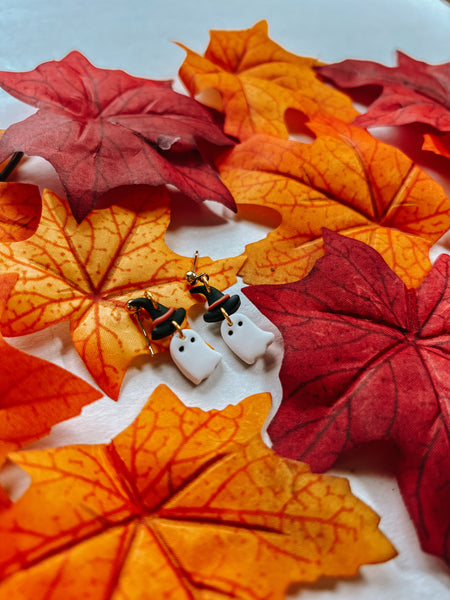 Witchy Ghost Earrings
