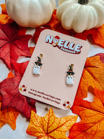 Witchy Ghost Earrings