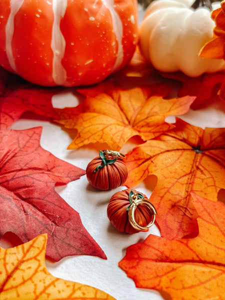3d Pumpkin Huggies