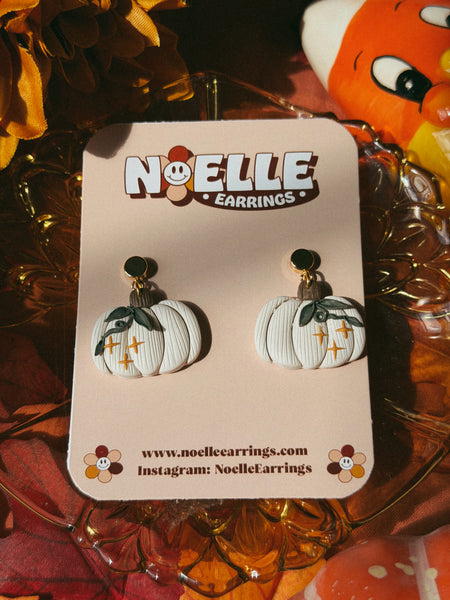 Whimsical Pumpkin Earrings