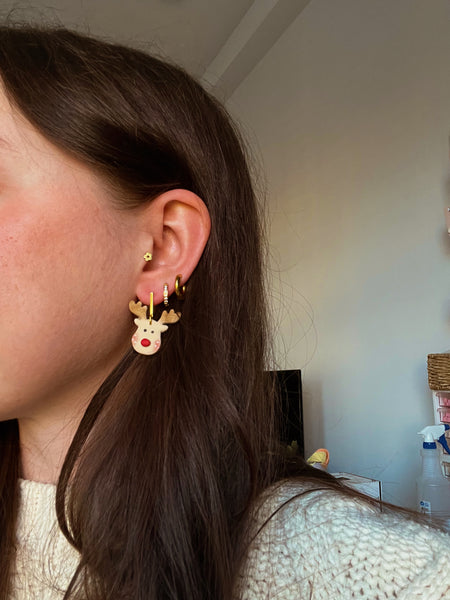 Reindeer Earrings