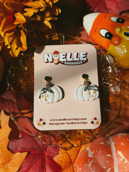 Whimsical Pumpkin Earrings