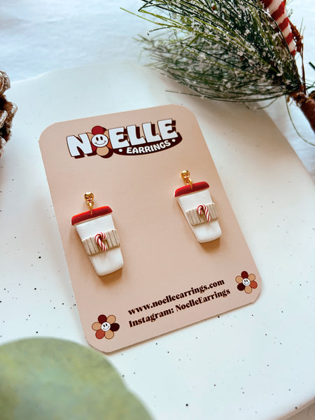 Peppermint Mocha Earrings