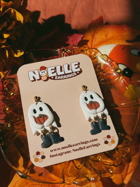 Cozy Ghost Earrings