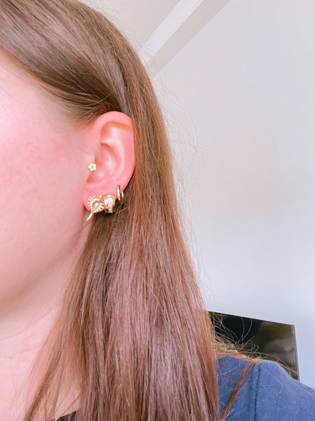 Pearl Conch Studs