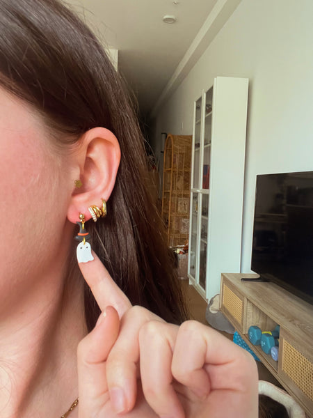 Witchy Ghost Earrings