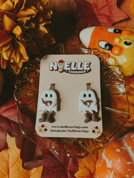 Cozy Ghost Earrings