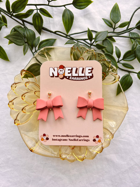 Simple Bow Earrings