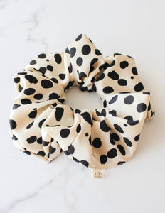 Dalmatian XL Luxe Jumbo Scrunchie