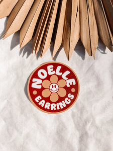 Noelle Badge Logo Sticker